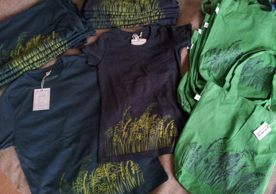 New organic Shirts & Bags & Fabrics